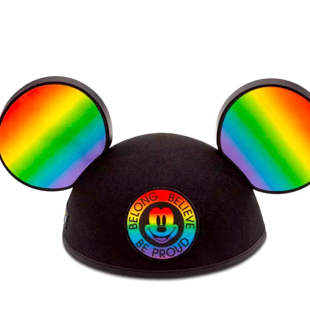 Disney Pride Collection Mickey Mouse Ear Hat for Adults